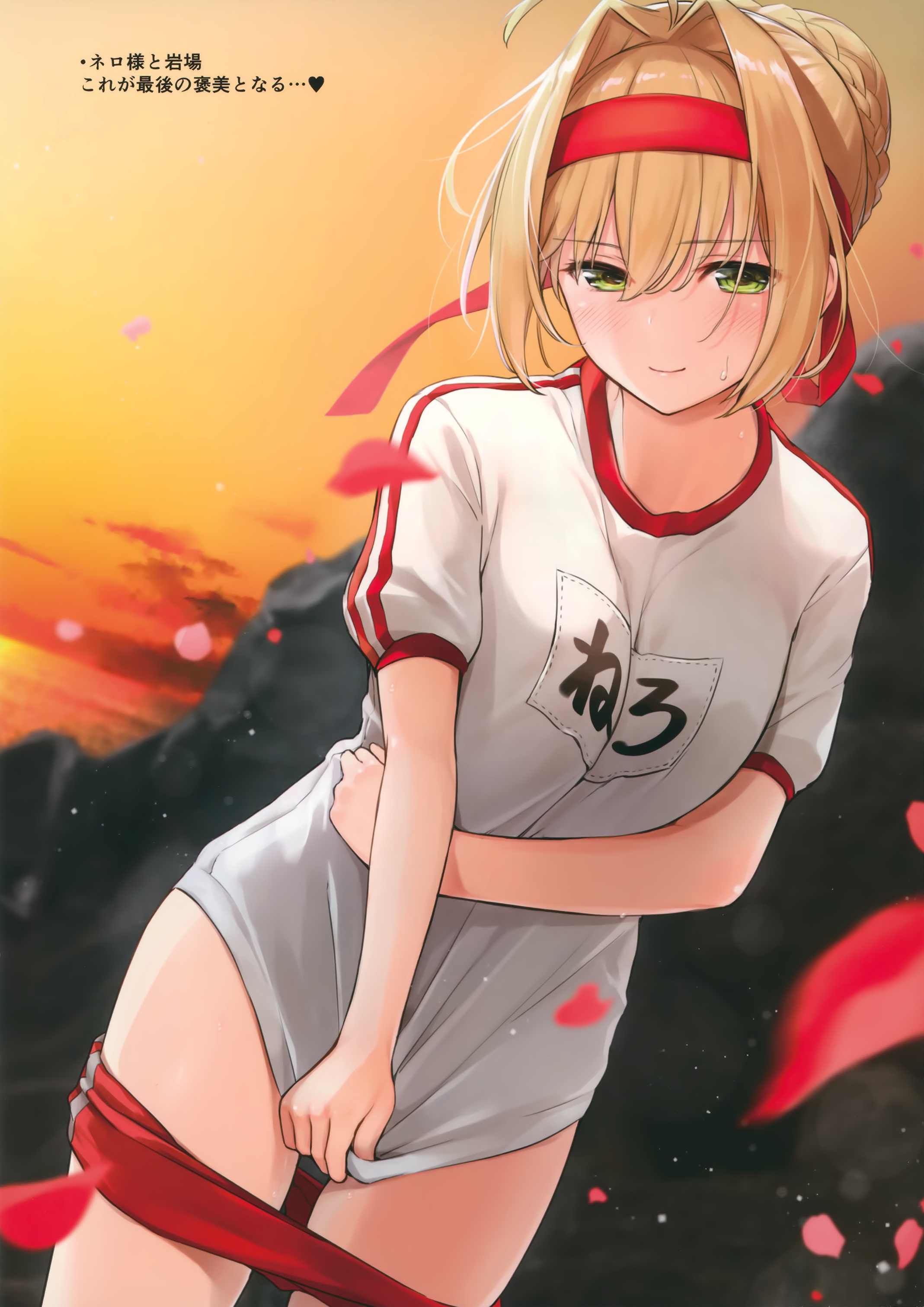 Umakuchi Shouyu Fategrand Order Saber Extra Buruma Gym Uniform 549762 Yandere 